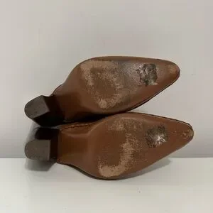 Frye Phoenix Western Studded Leather Mules Pointed Toe Women’s Size 8.5 Brown Frye | Shoes | Frye Phoenix Western Studded Leather Mules  main image 2
